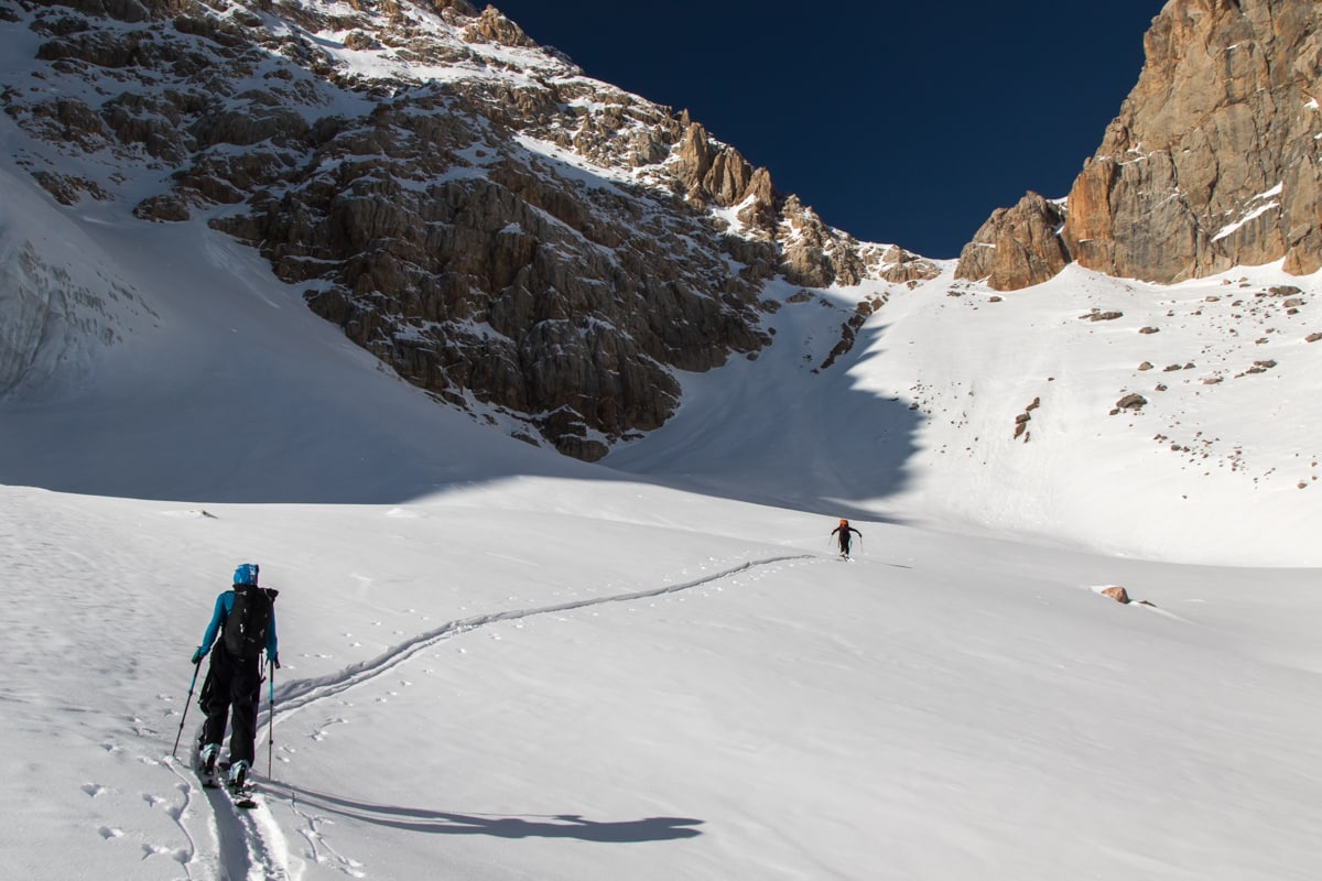 snowshoeing and ski safari