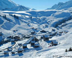 ski in ski out chalets, accommodation in les crosets, portes du soleil