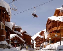 ski in ski out accommodation in val thorens
