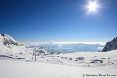 summer skiing dachstein glacier