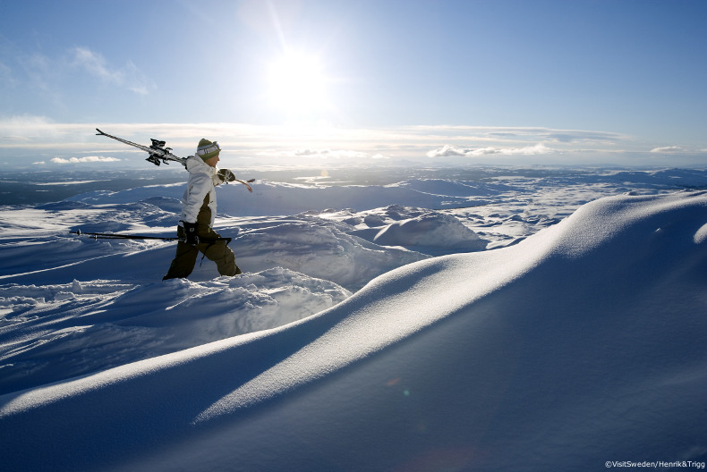 ski holidays in sweden, skiing in lapland
