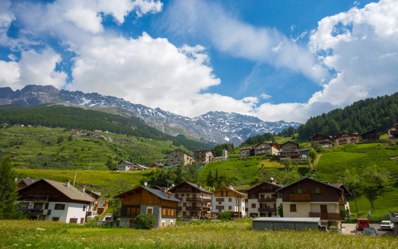 santa caterina in summer