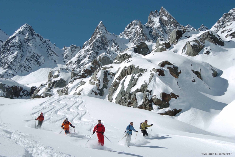 ski touring around the 4 valleys near verbier