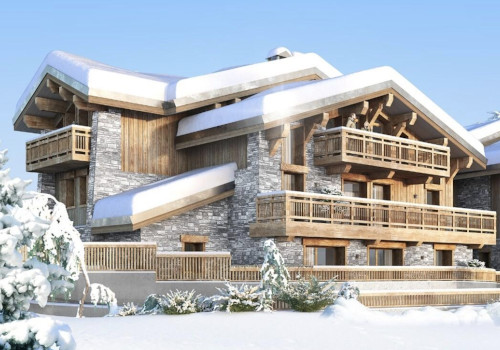 new luxury chalet development in saint martin de belleville