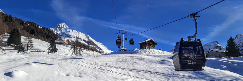 gondola champoluc ski resort monte rosa