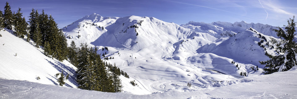 La Cote d’Arbroz skiing