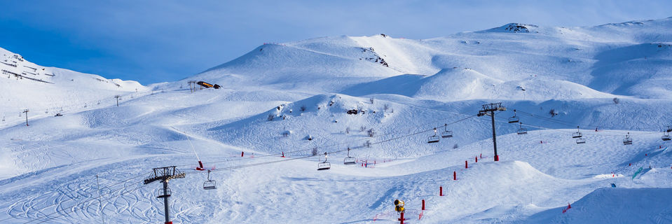 les angles ski resort french pyrenees