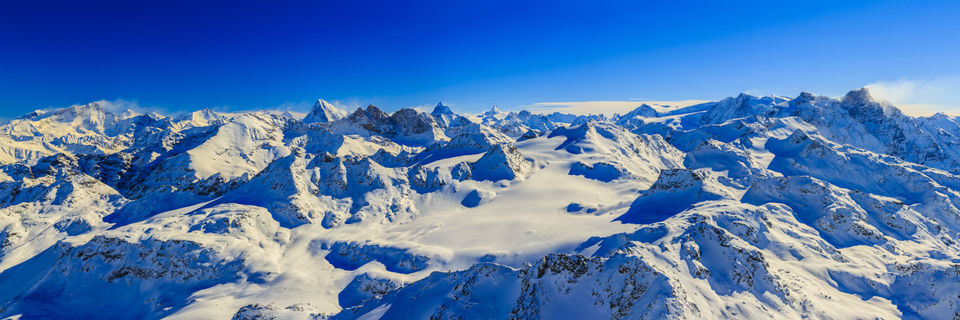 views of the pennine alps in valais from mount fort verbier