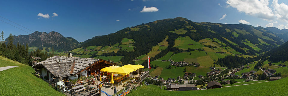 mountain hut in alpbach austria