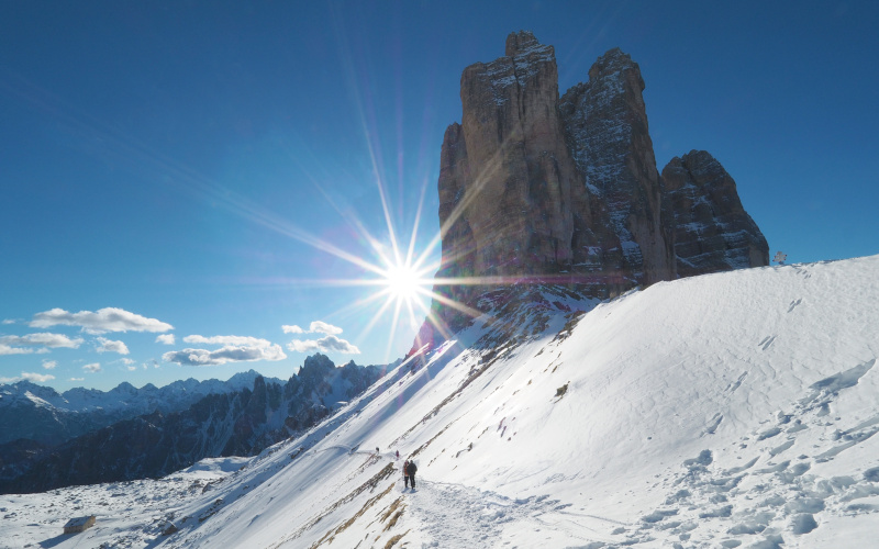 italian dolomites ski holidays, skiing in innichen-san-candido