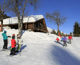 les-saisies, family skiing on-piste