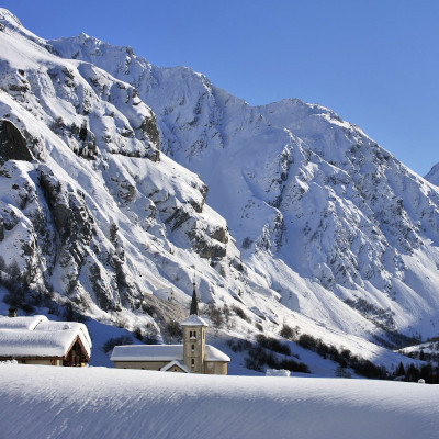 champagny ski resort, paradiski