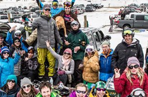 arapahoe basin apres-ski, the beach