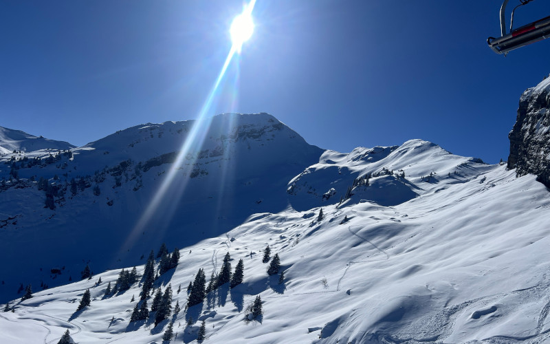 guided ski tours around avoriaz