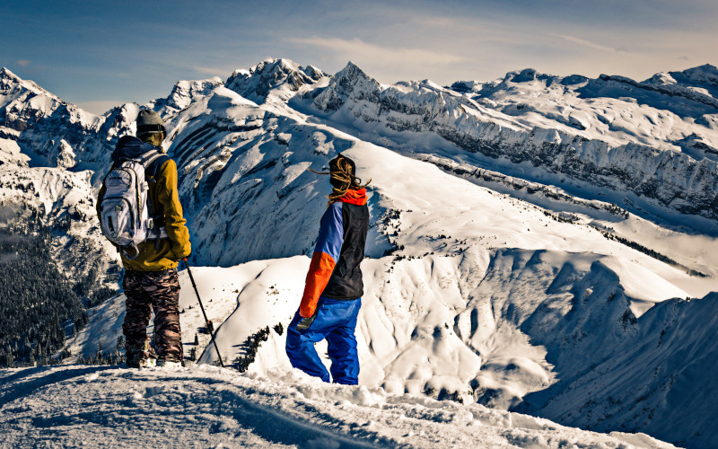 avoriaz off-piste ski touring