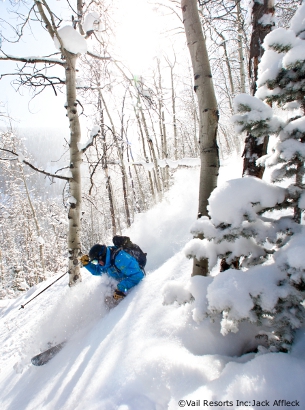 ski holidays in keystone, skiing back bowls, colorado mountains