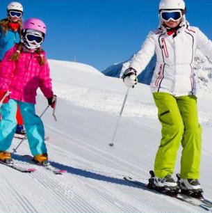 Cauterets guide and reviews - children skiing 