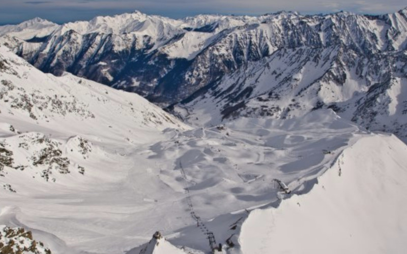 skiing in cauterets