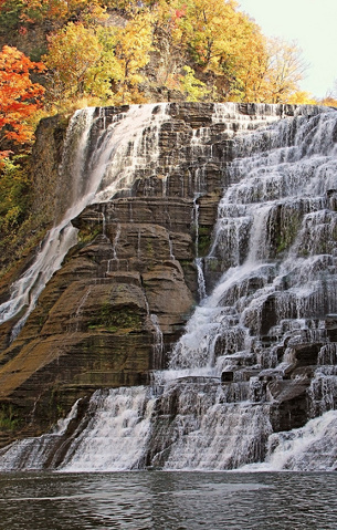 Cayuga Lake vacation adventures - ithica falls