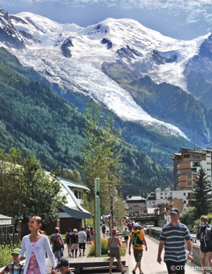 Summer in the Chamonix valley chamonix valley in the summer