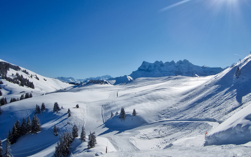 chatel ski touring