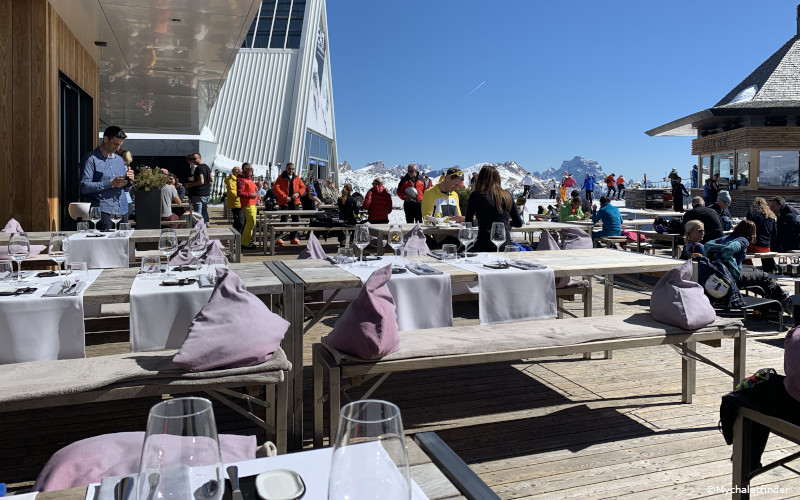 corvara skiing holidays, mountain restaurant
