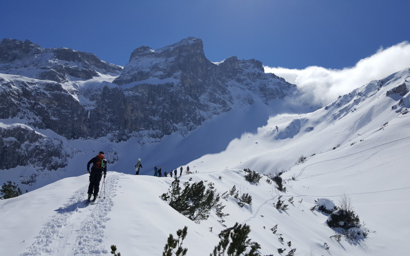 Ski touring ski touring around the italian brenta dolomites