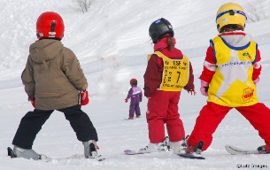 childrens ski lessons in flaine