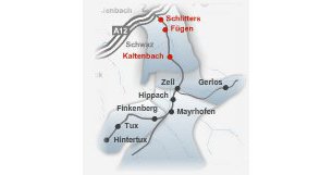  How to get to Gerlos in the Zillertal Valley, ski holidays in Gerlos