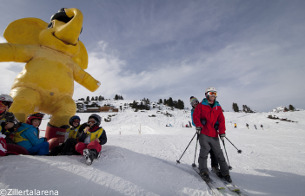 gerlos, children skiing