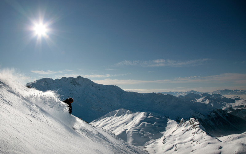 la rosiere guided off-piste ski touring