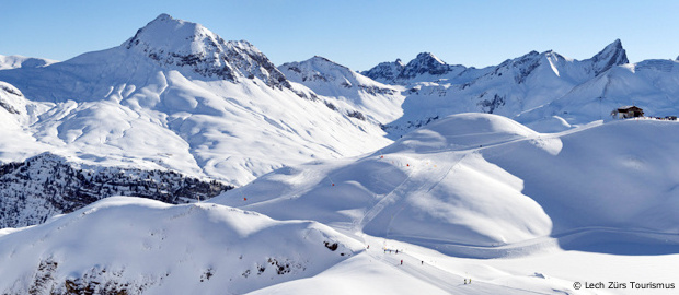 Lech Piste Map | Lech Ski & Trail Map - Arlberg - My Chalet Finder