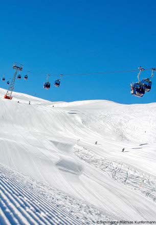 lenk ski resort guide - gondola to the top station
