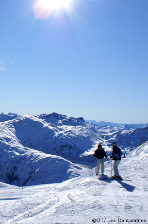 les-contamines ski resort guide, evasion-mont-blanc