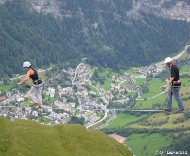 leukerbad guided via ferrata