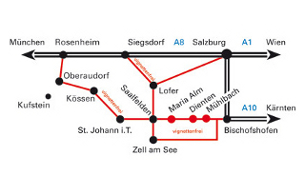 directions to maria-alm-map