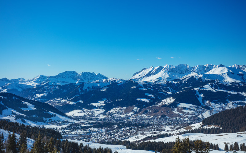 megeve ski resort france