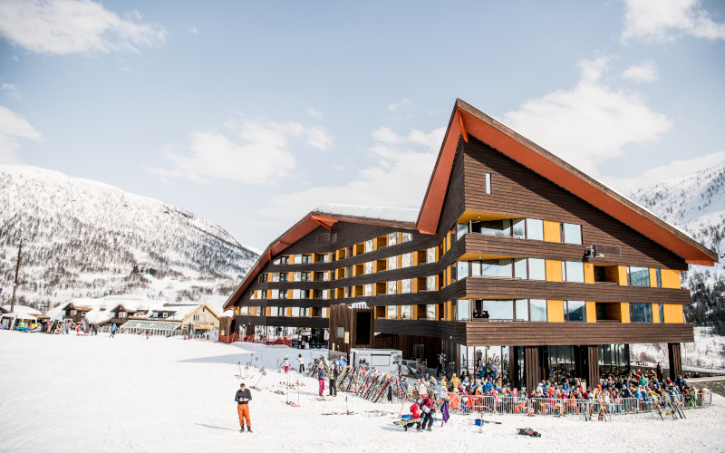 Myrkdalen ski resort, norway