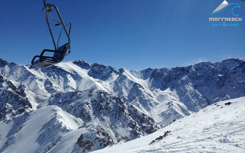 oukaïmeden ski resort, atlas mountains