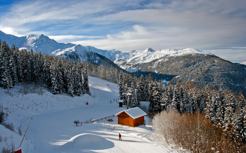 peisey vallandry skiing 