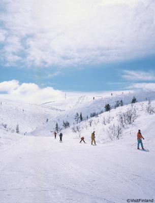 ruka ski resort guide, ski holidays in ruka, skiing, ski chalets & apartments to rent in ruka