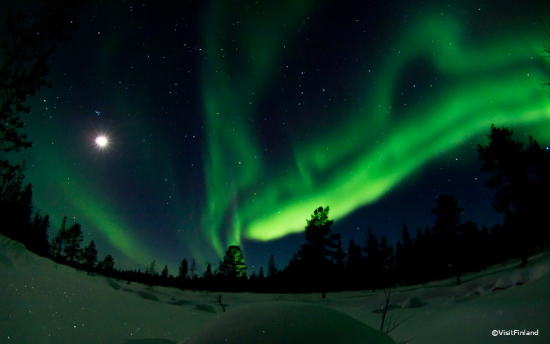 salla ski resort, finland, lapland