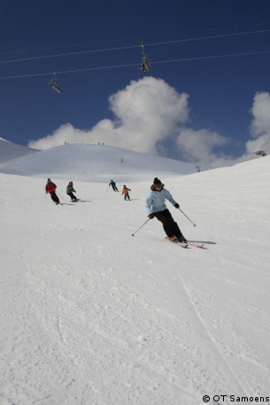 Samoëns ski resort, skiing in Samoëns