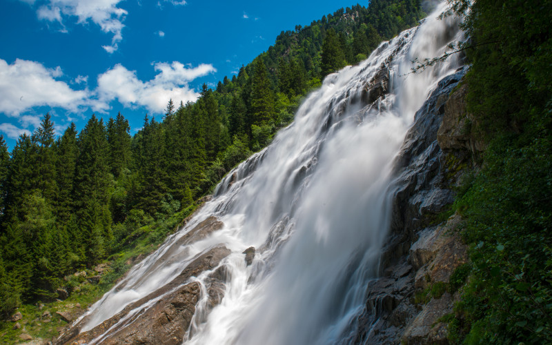 stuiben waterfalls, tyrol, austria