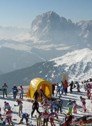 ski holidays in selva - dolomites, skiing in selva