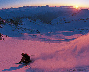 val-thorens ski resort guide, skiing in val-thorens, les trois vallees, ski chalets, apartments for rent