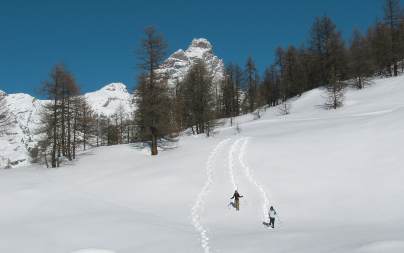 Valtournenche off_piste skiing matterhorn