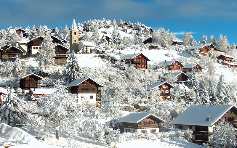 ski holidays in vercorin