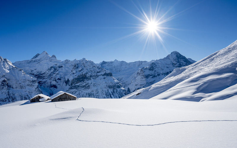 murren ski holidays, bernese oberland, skiing in murren
