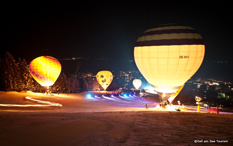 Zell am See - night of the balloons